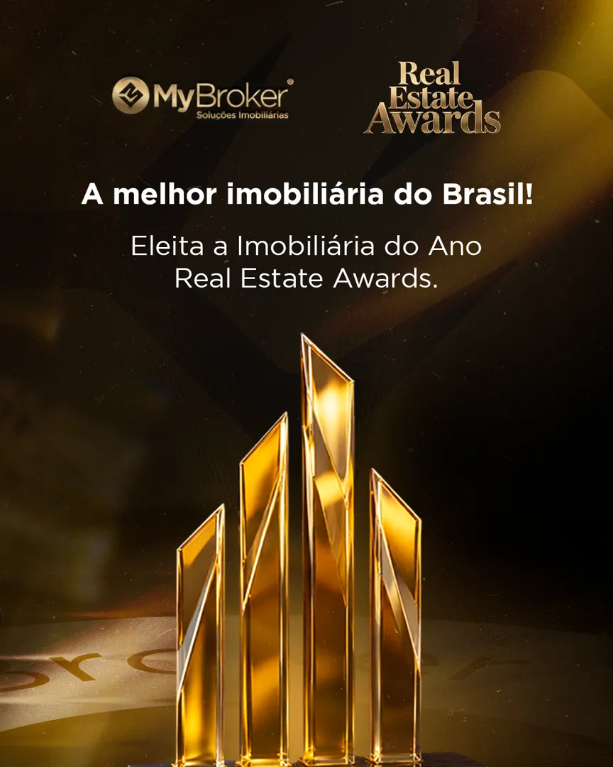 A melhor imobiliária do Brasil: My Broker eleita a Imobiliária do Ano no Real Estate Awards.